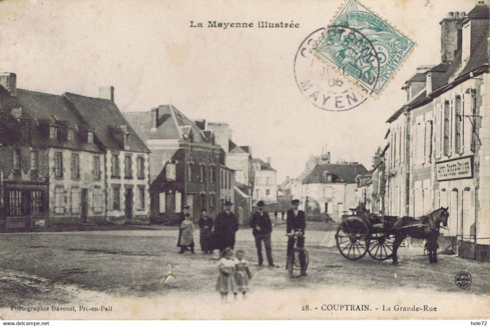 53 - Couptrain (Mayenne) - La Grande Rue - Couptrain