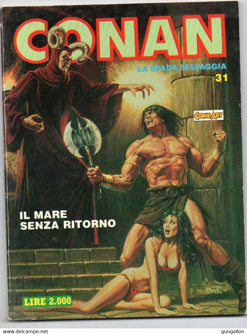 Conan La Spada Selvaggia (Comik Art 1989) N. 31 - Super Heroes