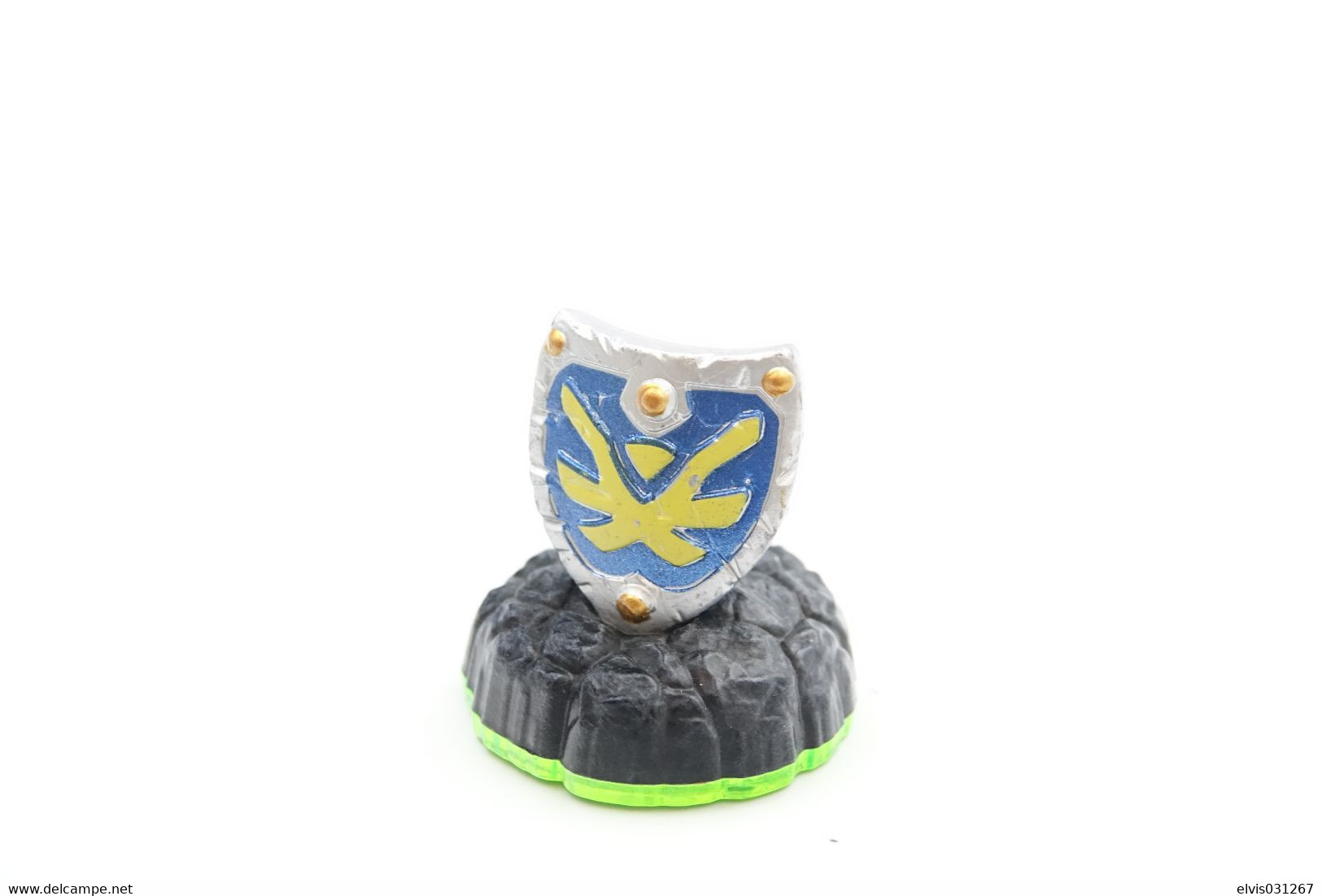 NINTENDO WII : SKYLANDERS FIGURE - SKY IRON SHIELD ZELDA - Spyros Adventure - 2011 - Accesorios