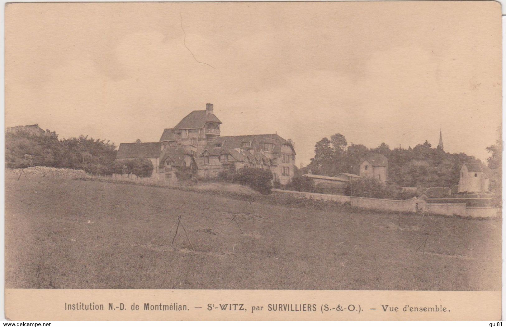 SAINT-WITZ - Institution Notre Dame De Montmélian - Vue D'ensemble - Saint-Witz