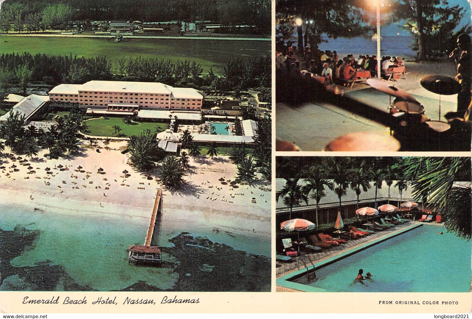 BAHAMAS - EMERALD BEACH HOTEL Near NASSAU 1976 / P37 - Bahama's