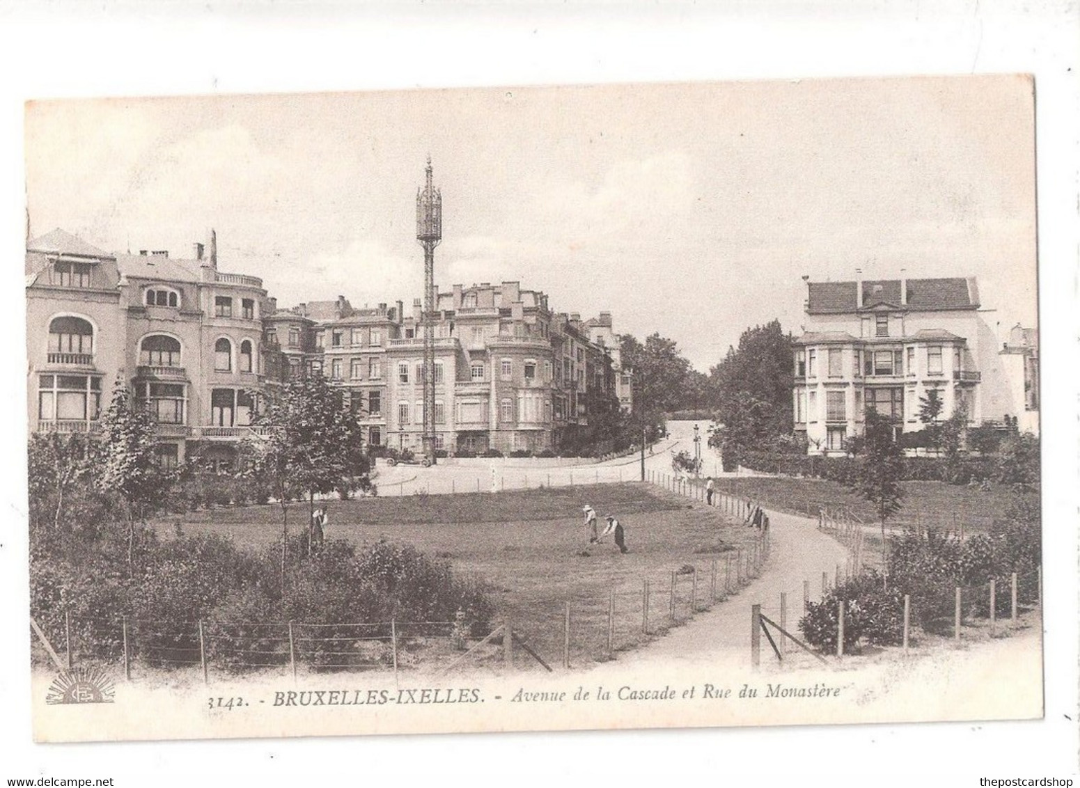 Bruxelles-Ixelles. Avenue De La Cascade Unused Achat Immédiat - Ixelles - Elsene