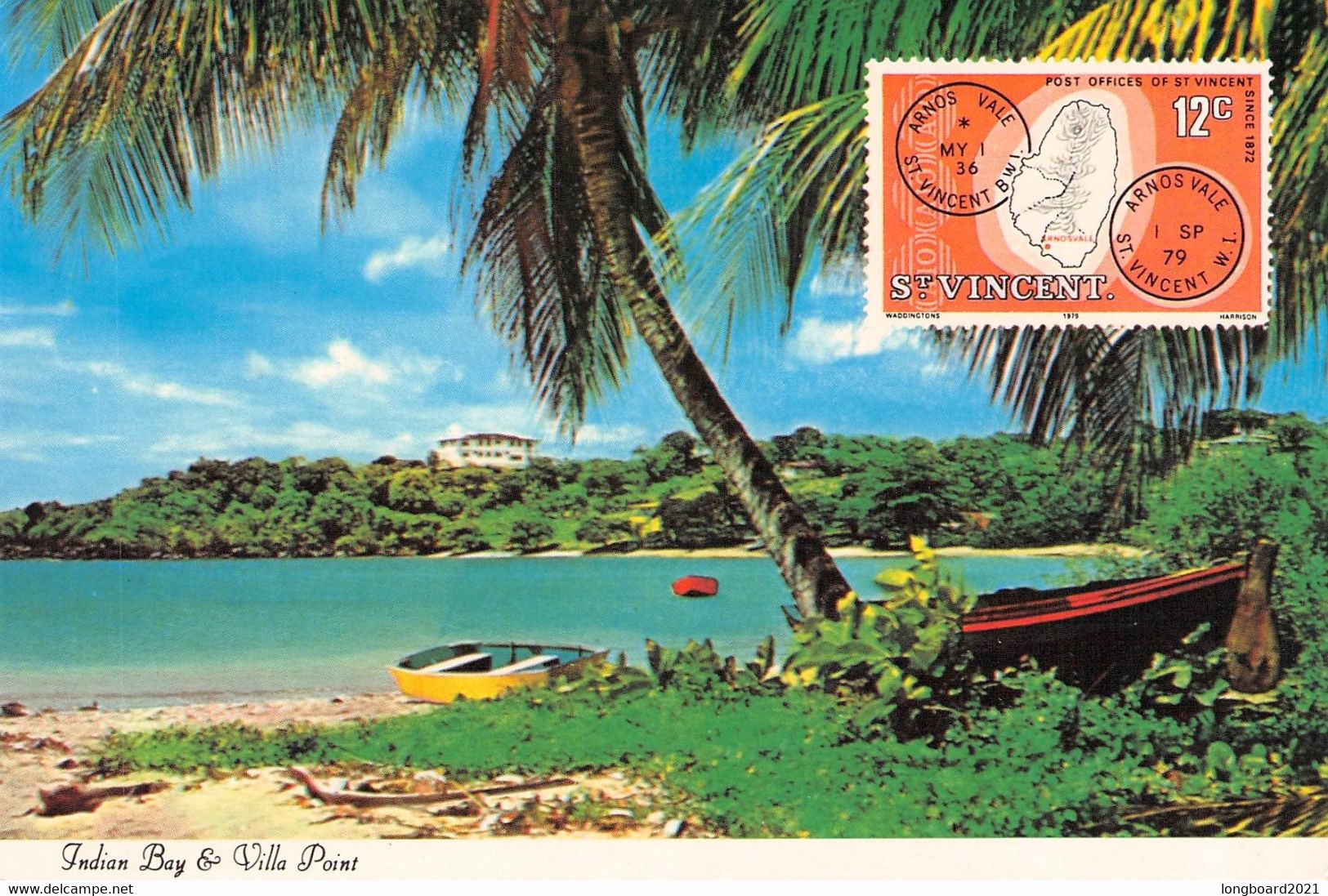 ST. VINCENT - INDIAN BAY & VILLA POINT Ca 1979   / P53 - Saint Vincent &  The Grenadines