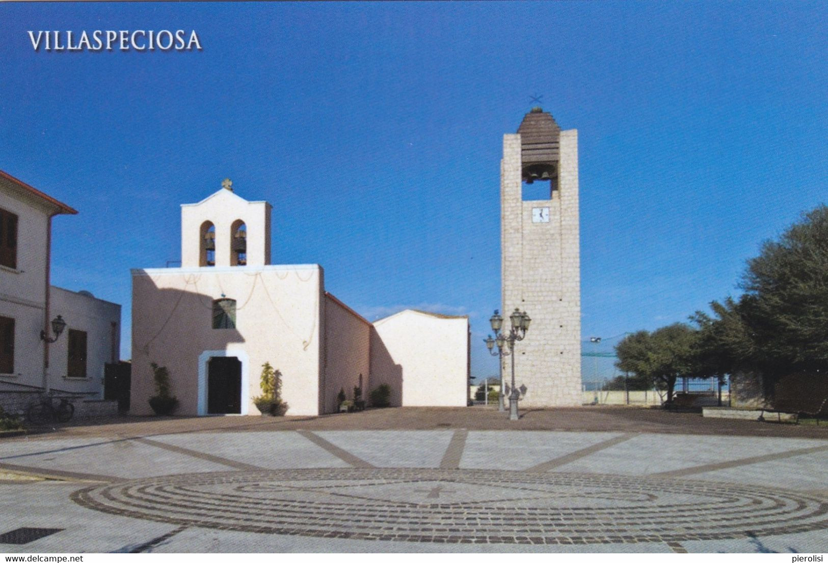 (P598) - VILLASPECIOSA (Sud Sardegna) - Chiesa Dell'Assunta - Cagliari