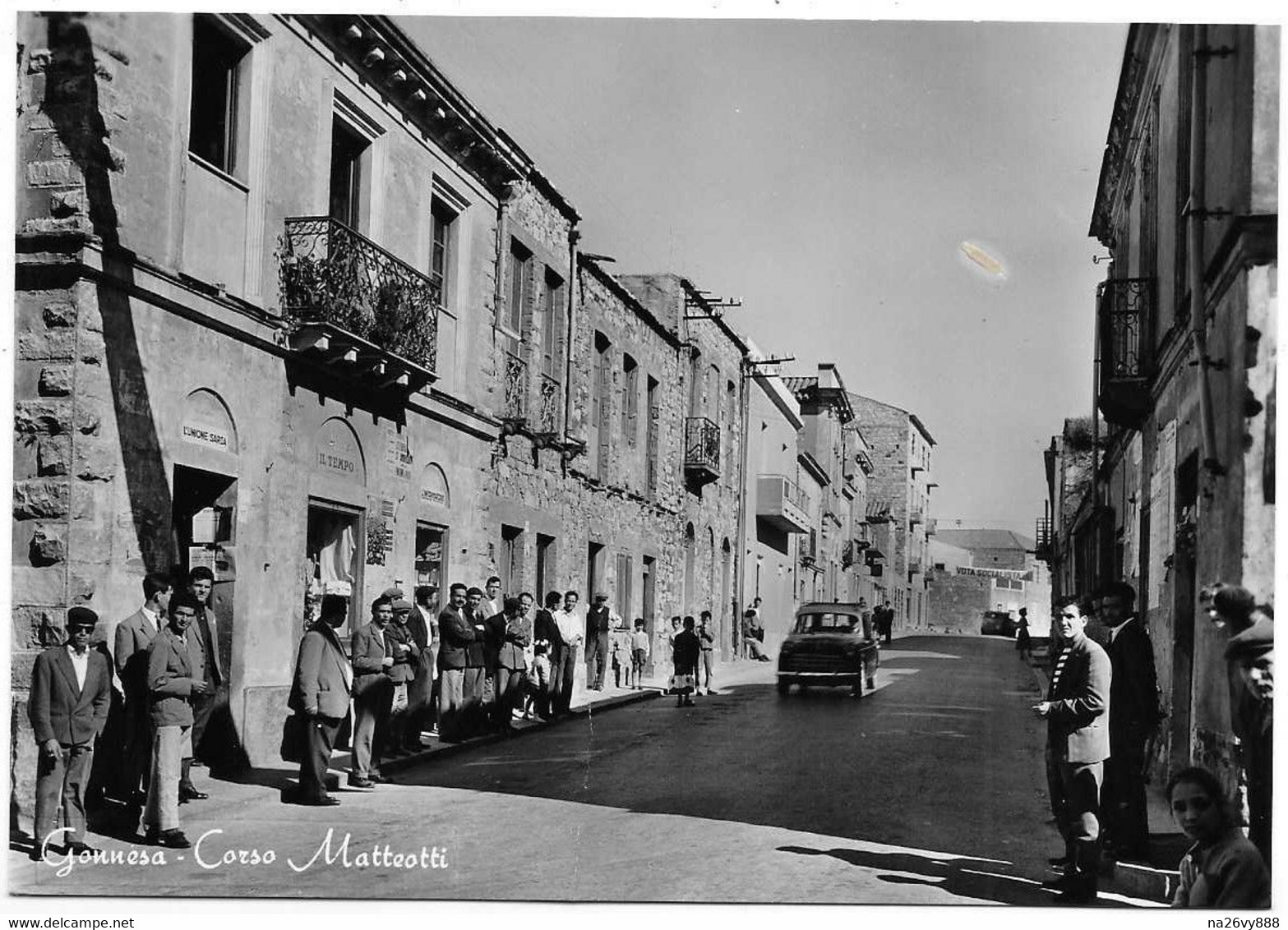 Gonnesa (Carbonia-Iglesias). Corso Matteotti. - Carbonia