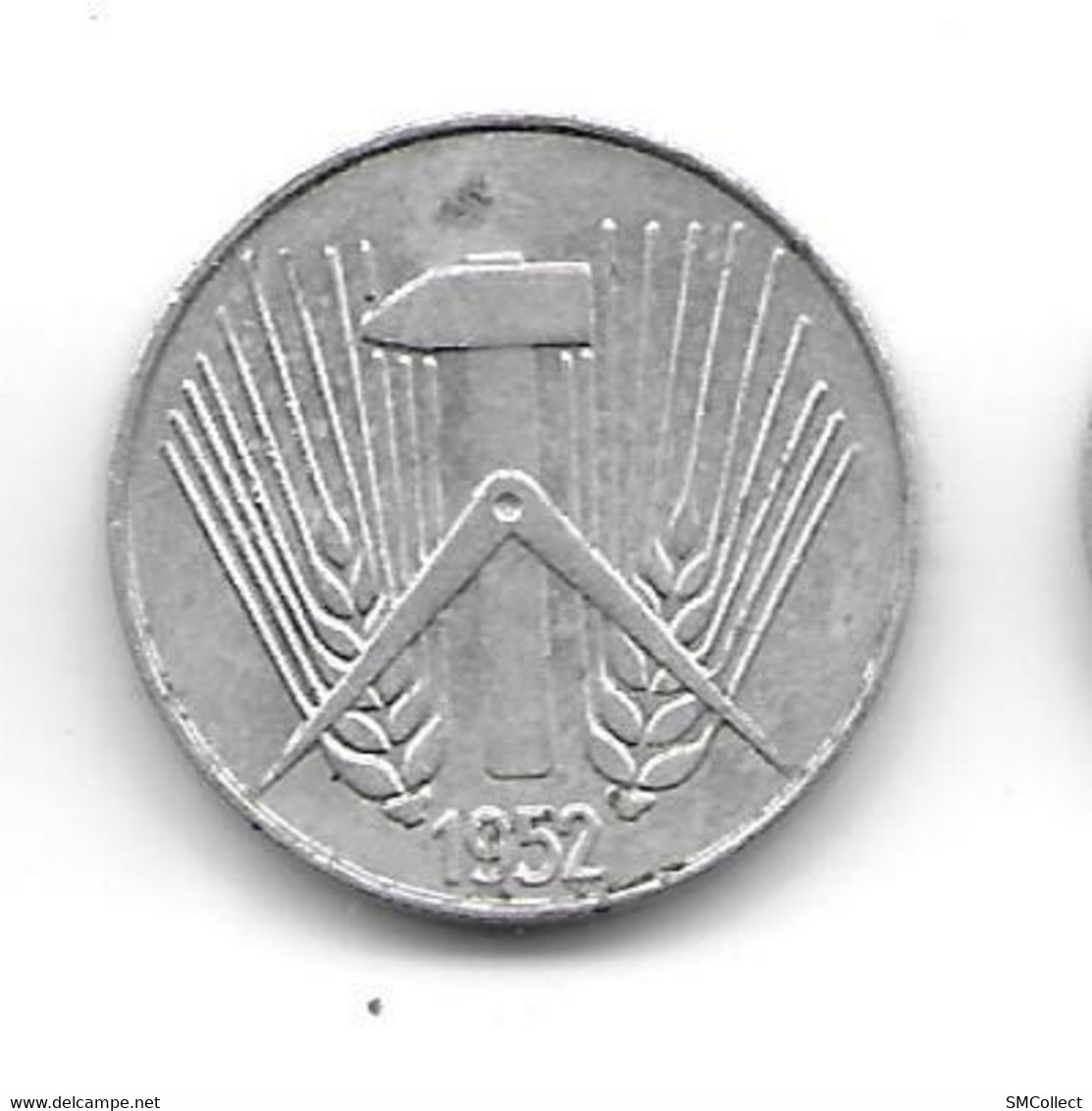 Allemagne De L'Est. 5 Pfennig 1952 E (737) - 5 Pfennig