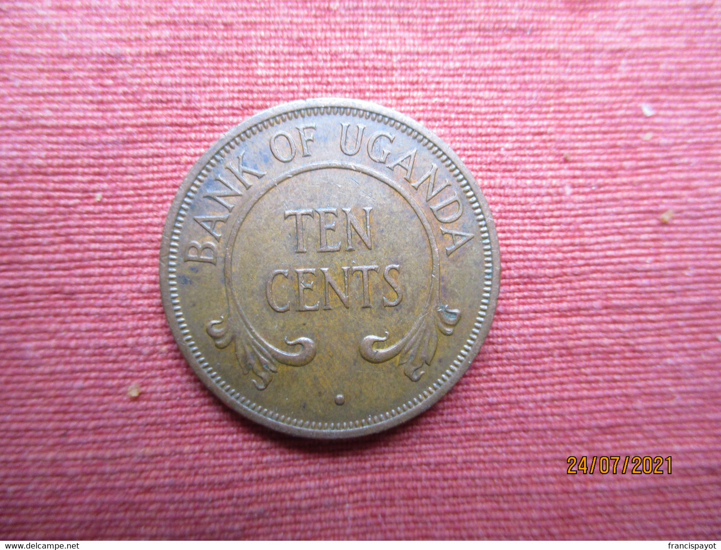 Uganda: 10 Cents 1970 - Ouganda