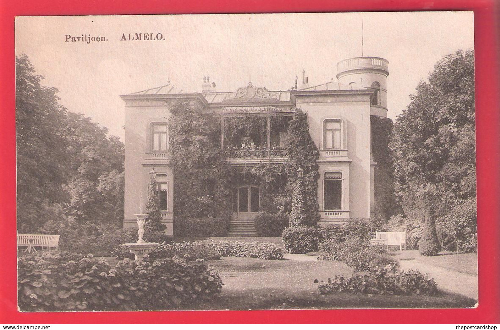 OVERIJSSEL ALMELO PAVILJOEN NETHERLANDS UITGAVE HWK - Almelo