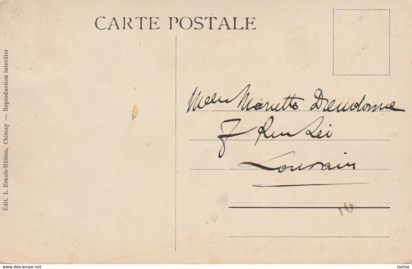 Macon - L'Arbre ( Ancien Tilleul  Planté Au XV E Siècle ) - 1909  ( Voir Verso ) - Momignies