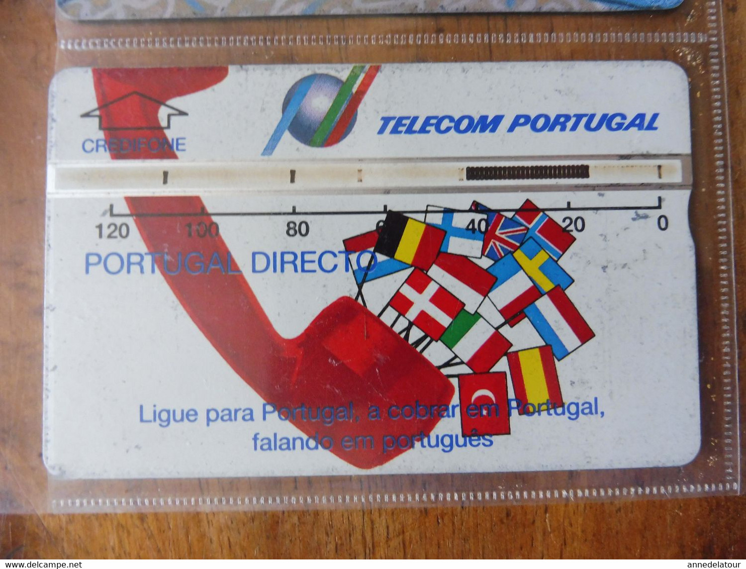 7 télécartes (cartes téléphoniques) origine TELECOM PORTUGAL