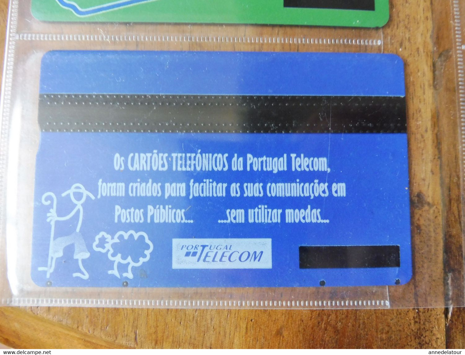 7 télécartes (cartes téléphoniques) origine TELECOM PORTUGAL