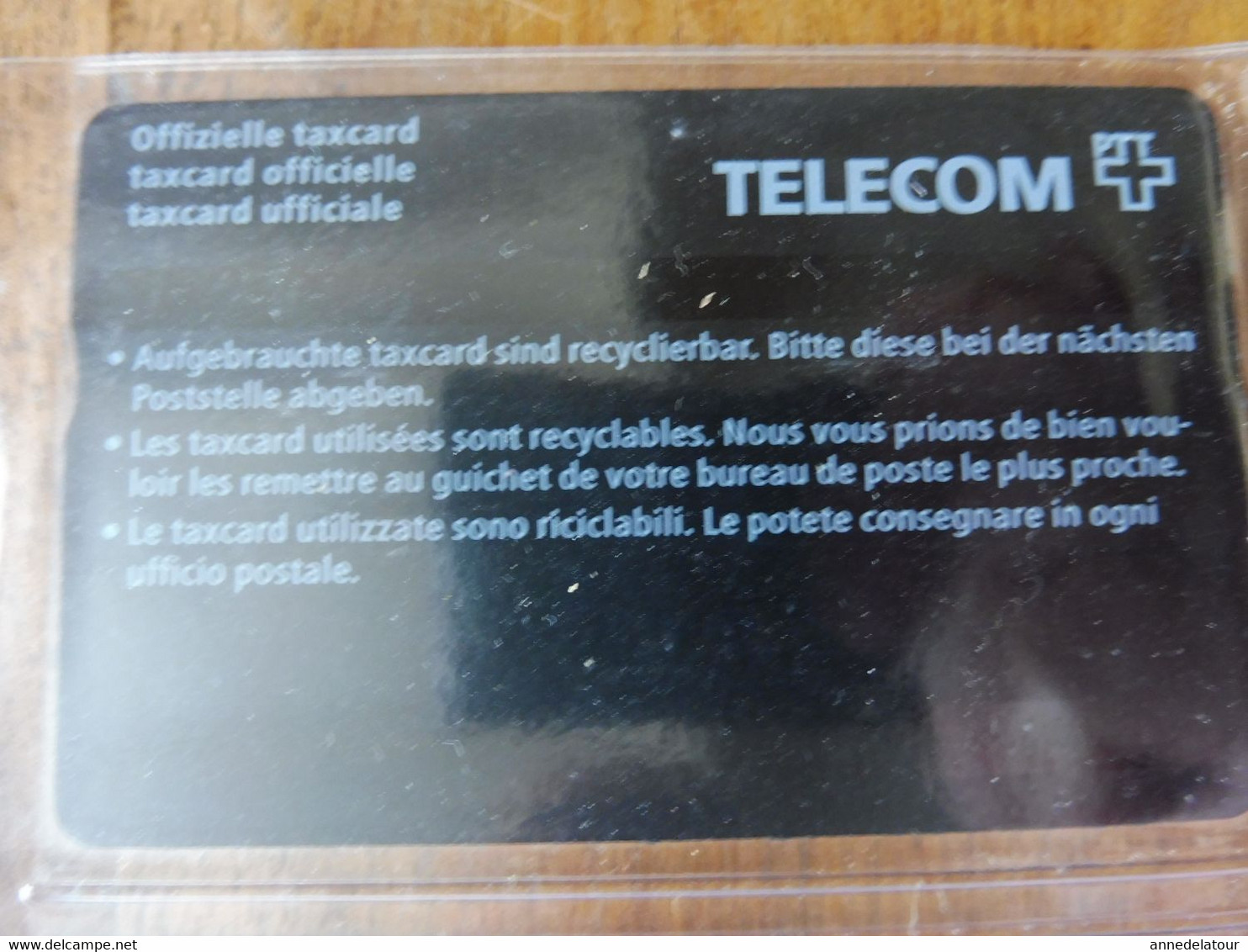 8 télécartes ( TAXCARD ) origine TELECOM SUISSE