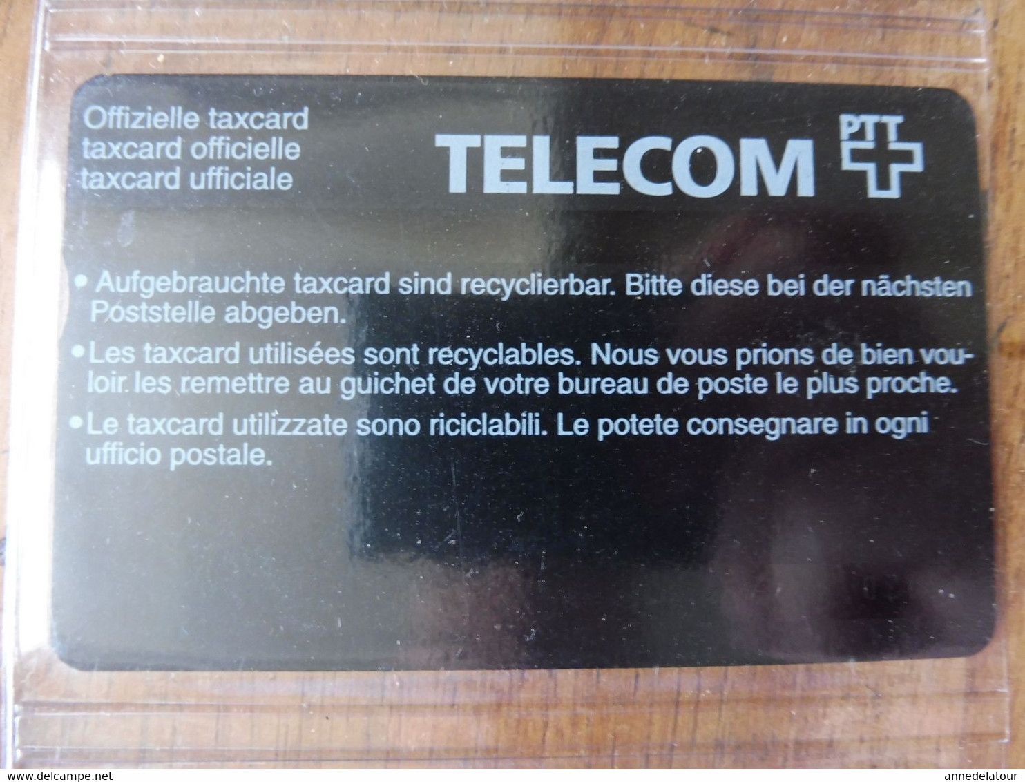 8 télécartes ( TAXCARD ) origine TELECOM SUISSE