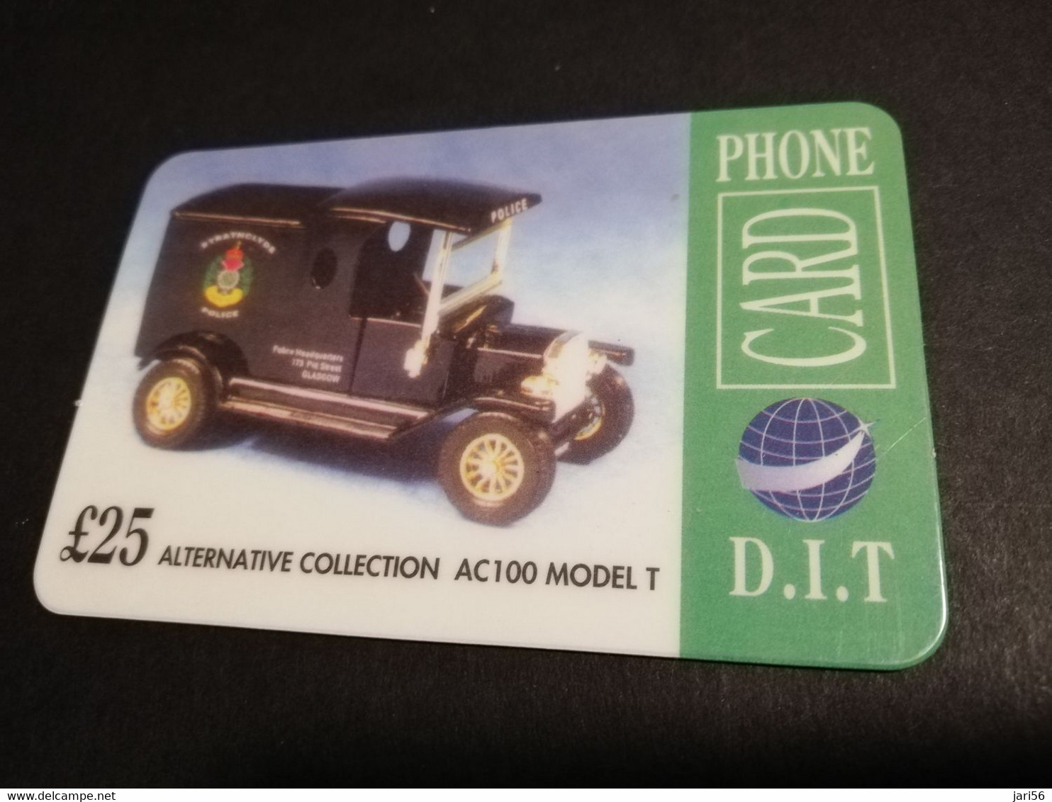 GREAT BRITAIN   25 POUND  AIR PLANES   CAR/ RENAULT AC 100 MODEL T  DIT PHONECARD    PREPAID CARD      **5903** - Collections