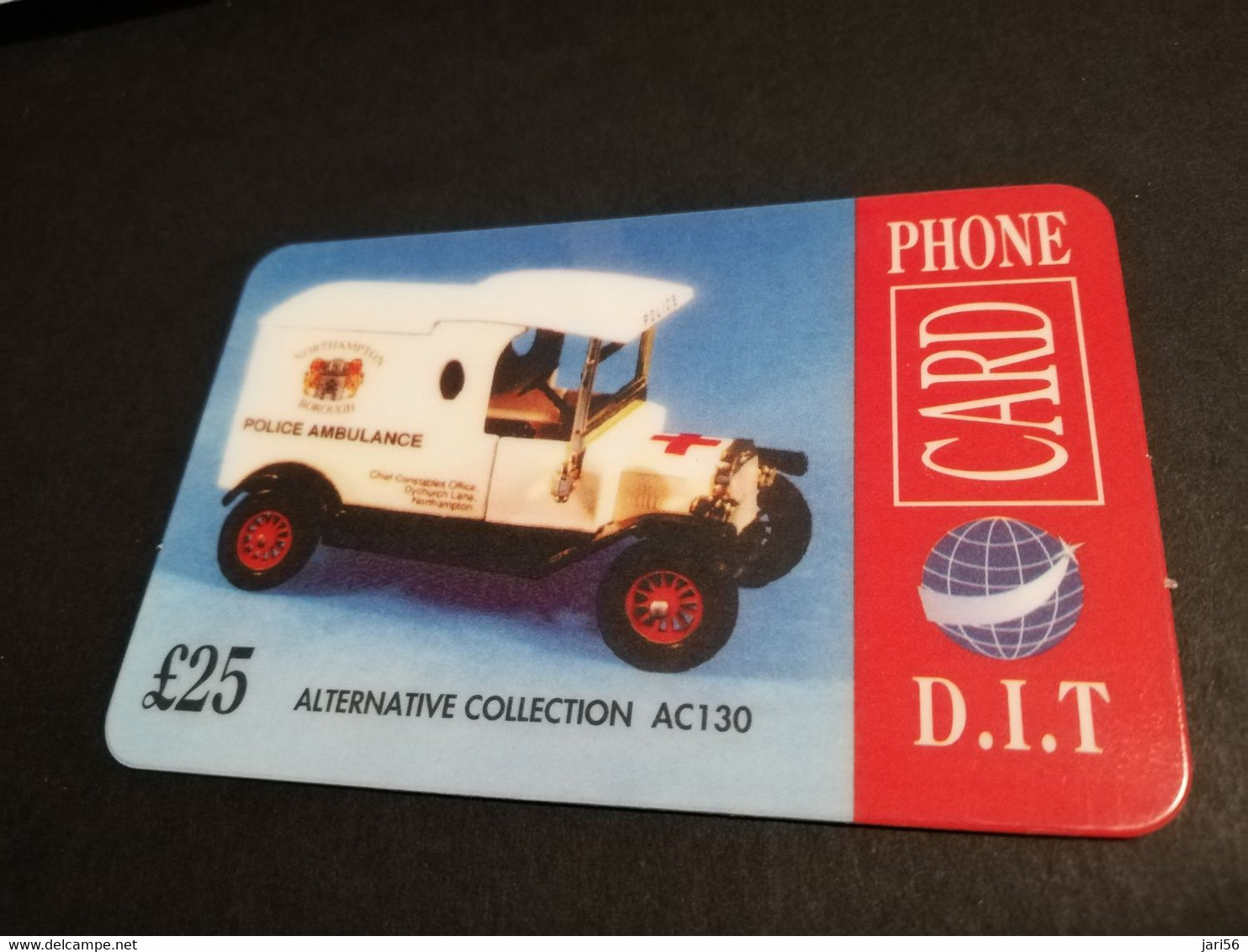 GREAT BRITAIN   25 POUND  AIR PLANES   CAR/  AC 130   DIT PHONECARD    PREPAID CARD      **5905** - [10] Sammlungen