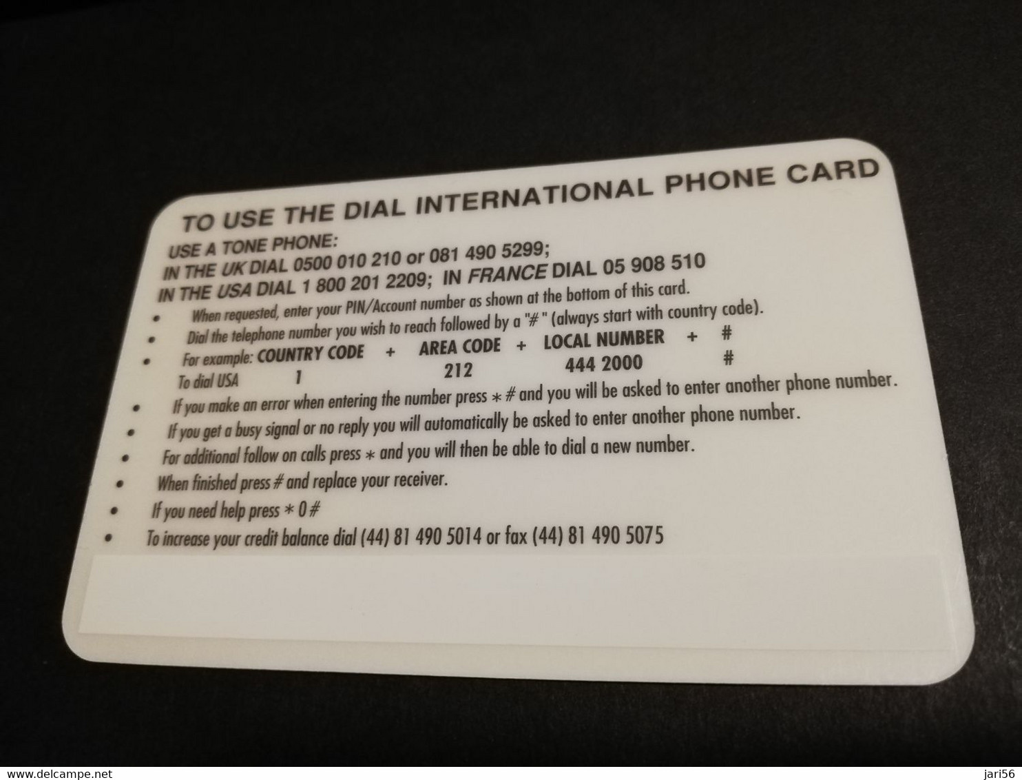 GREAT BRITAIN   100 POUND  AIR PLANES    DIT PHONECARD    PREPAID CARD      **5912** - [10] Colecciones