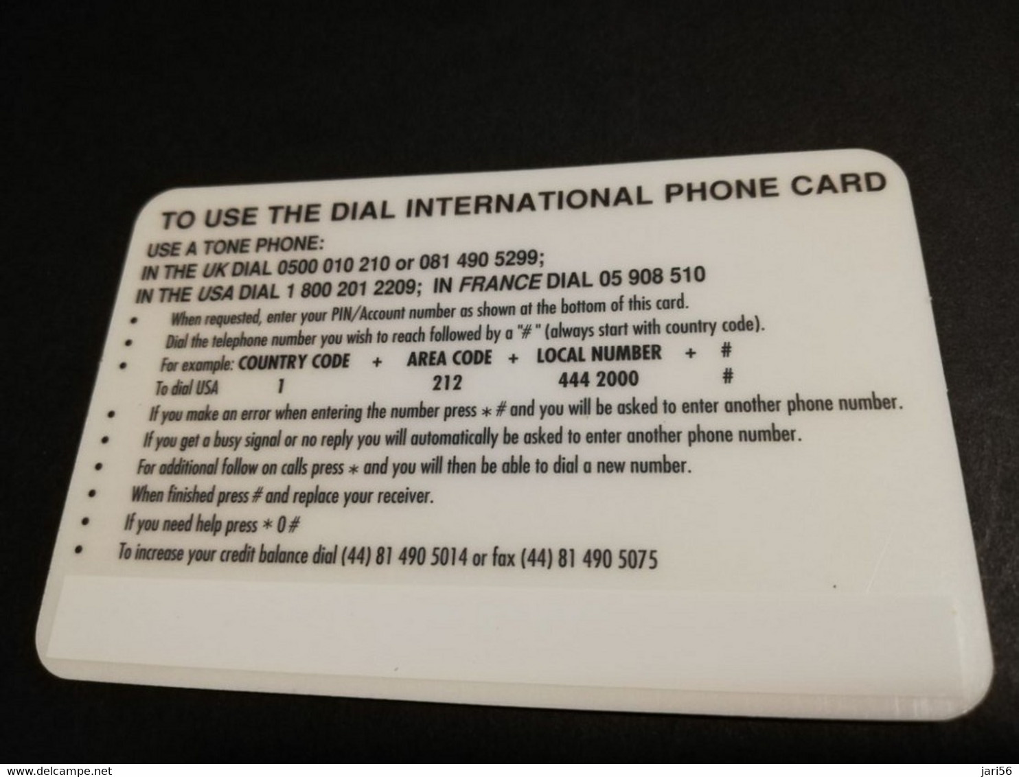 GREAT BRITAIN   100 POUND  AIR PLANES    DIT PHONECARD    PREPAID CARD      **5913** - [10] Colecciones