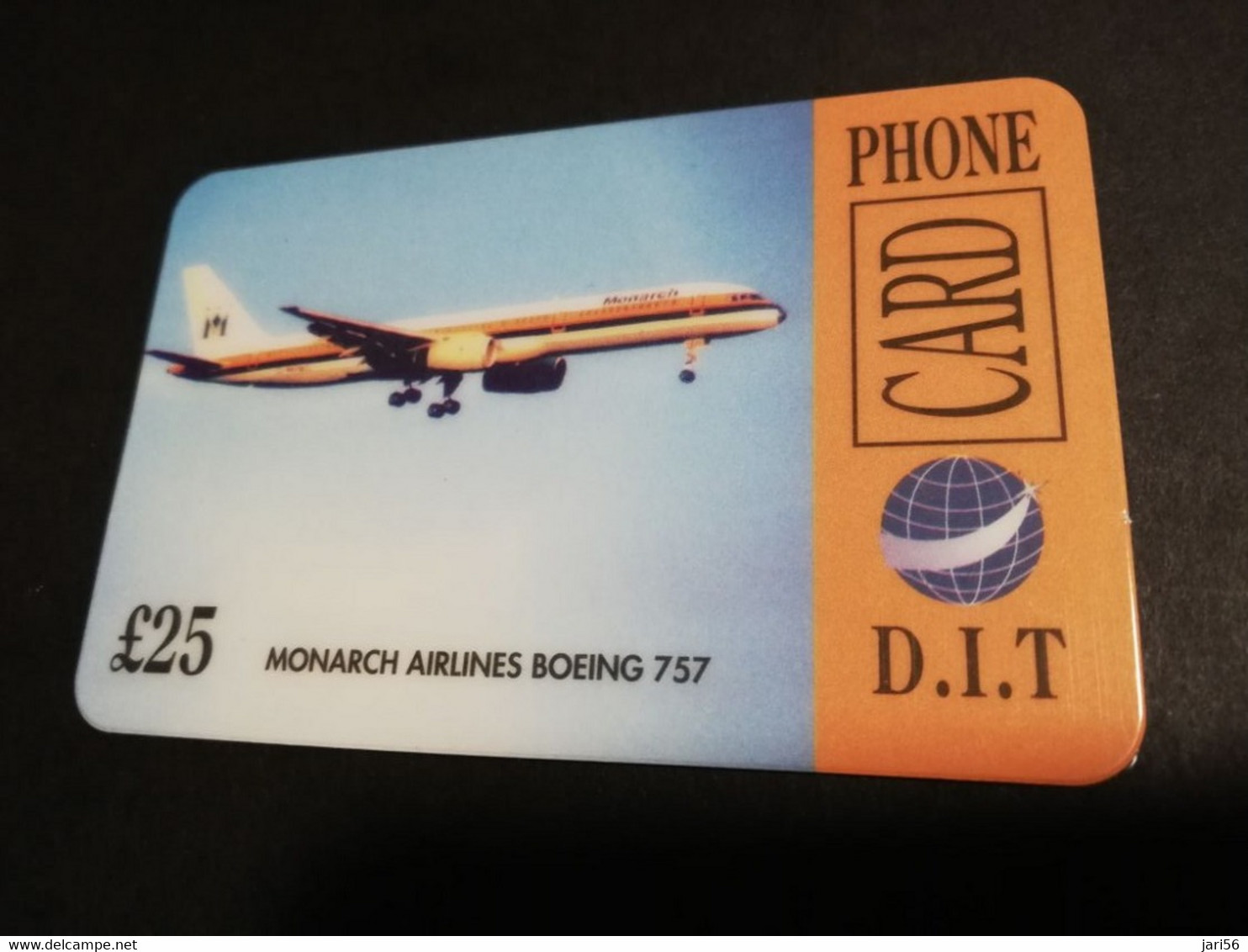 GREAT BRITAIN   25 POUND  AIR PLANES    DIT PHONECARD    PREPAID CARD      **5914** - Collections
