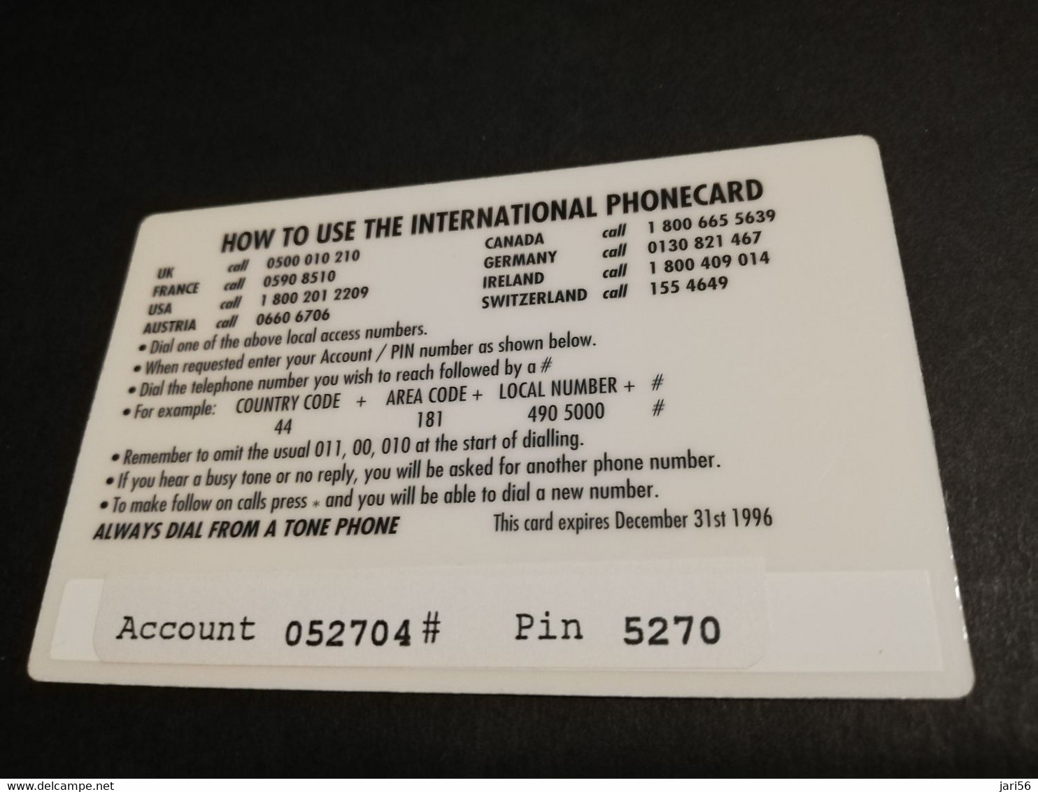 GREAT BRITAIN   3 POUND  AIR PLANES  ME-109   DIT PHONECARD    PREPAID CARD      **5916** - Collections
