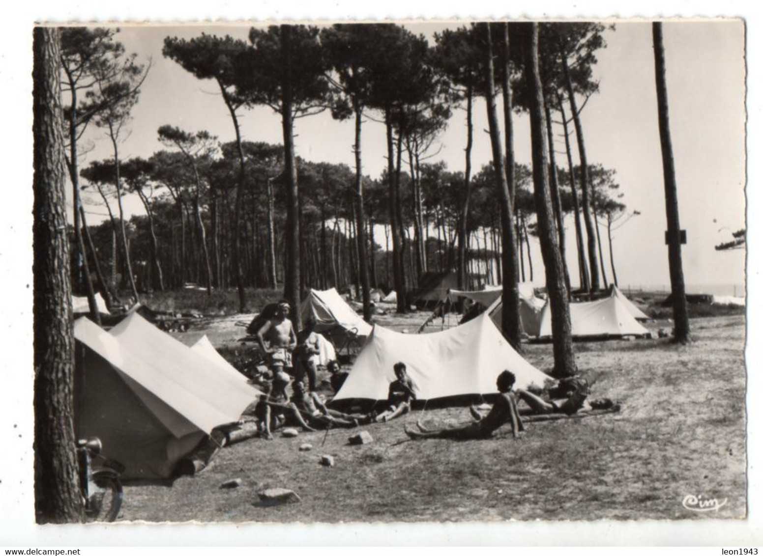 30311-LE-85-LES SABLES -d'OLONNE-Camping Sur La Côte---------------animée - Sables D'Olonne