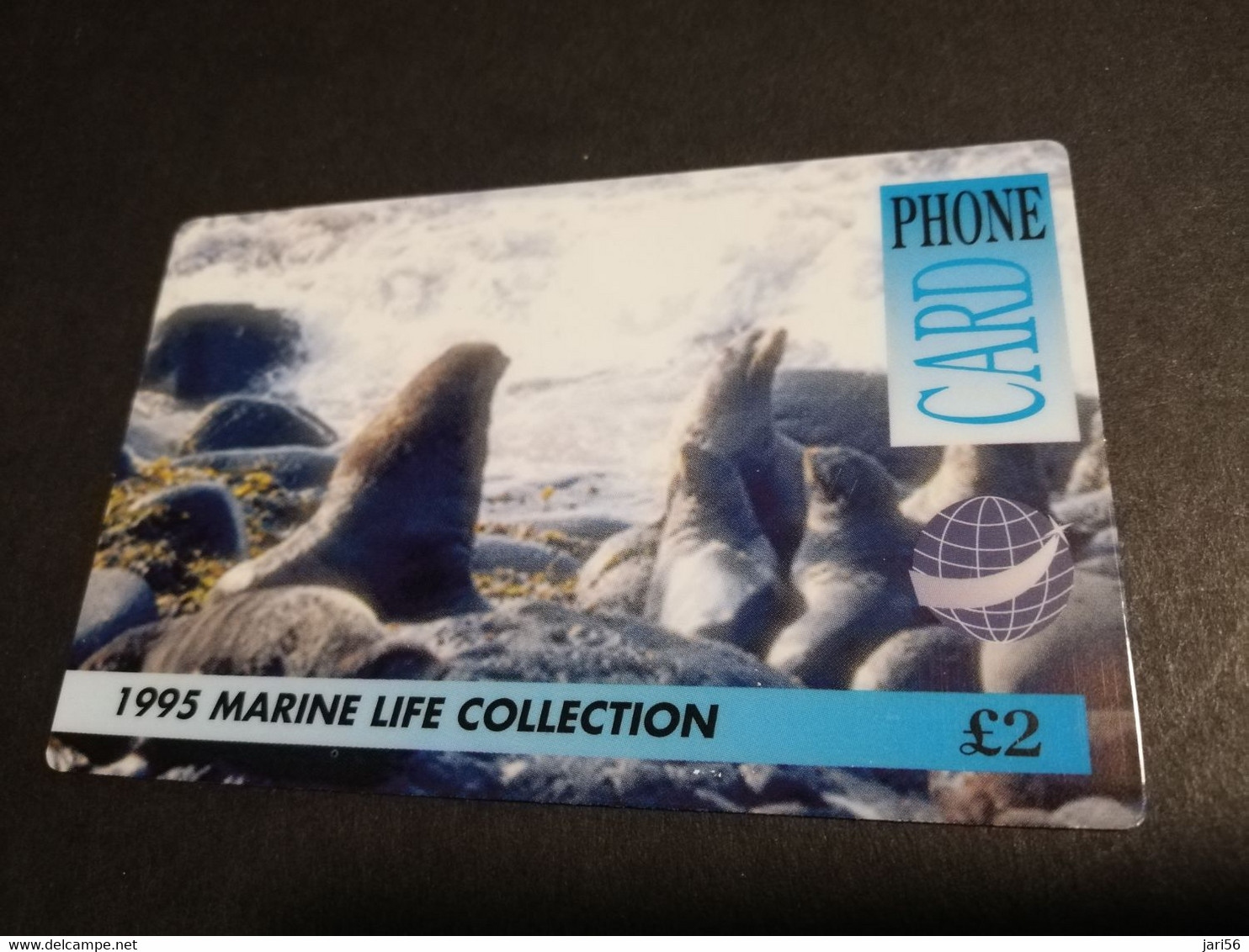 GREAT BRITAIN   2 POUND   MARINE LIFE COLLECTION SEALION     DIT PHONECARD    PREPAID CARD      **5925** - Collezioni