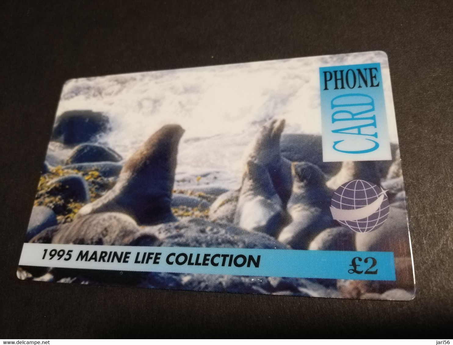 GREAT BRITAIN   2 POUND   MARINE LIFE COLLECTION SEALION     DIT PHONECARD    PREPAID CARD      **5925** - Collections