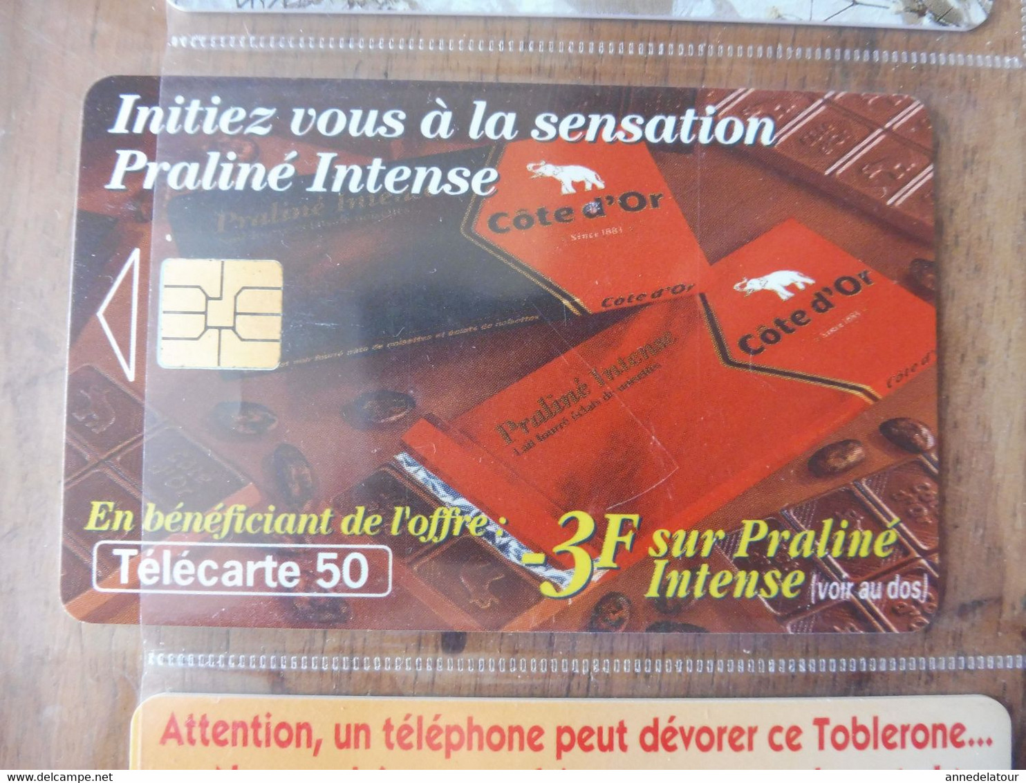 8 Télécartes (cartes téléphoniques)  FRANCE TELECOM   chocolateries ou friandises