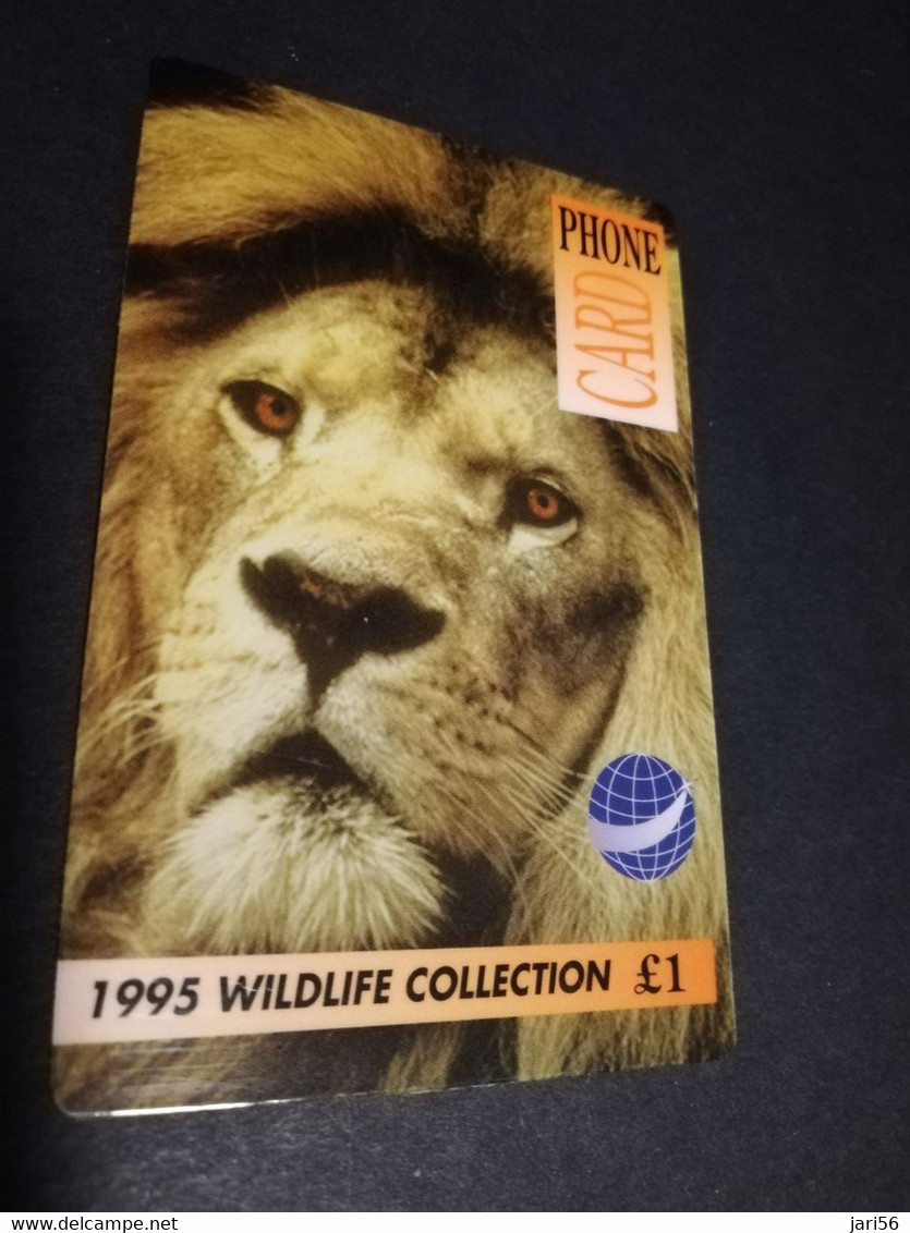 GREAT BRITAIN   2 POUND   WILD  LIFE COLLECTION  LION    DIT PHONECARD    PREPAID CARD      **5927** - [10] Collections