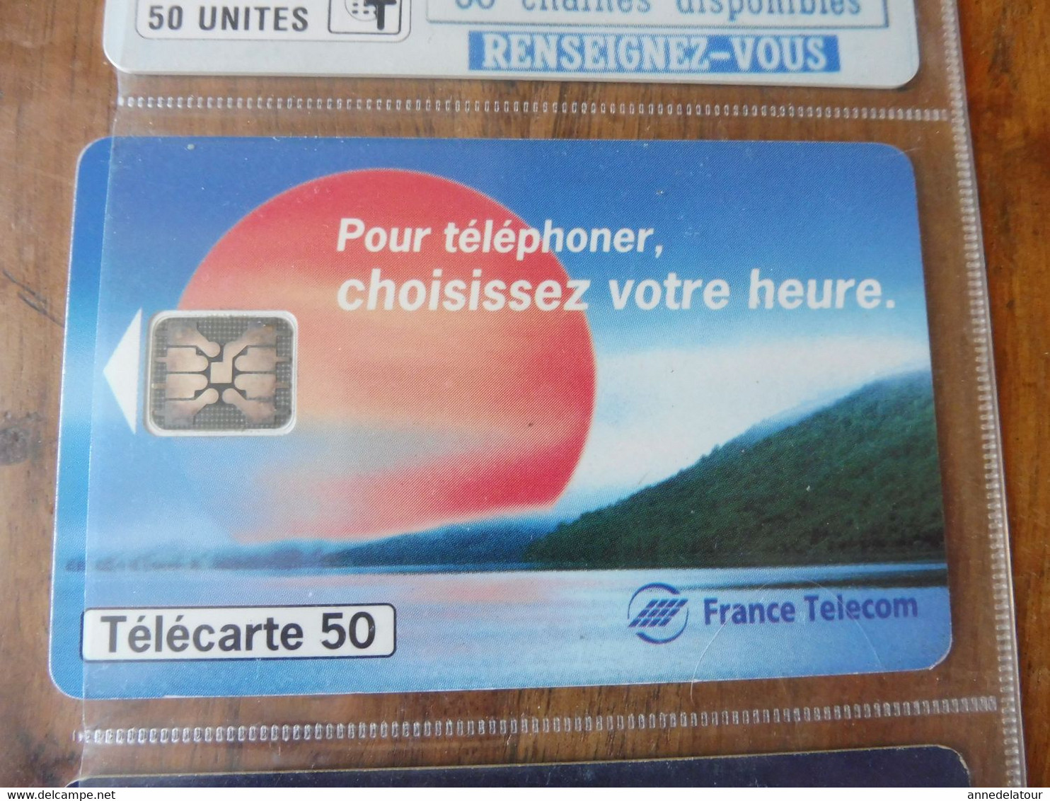 10  Télécartes  FRANCE TELECOM    publicités et divers
