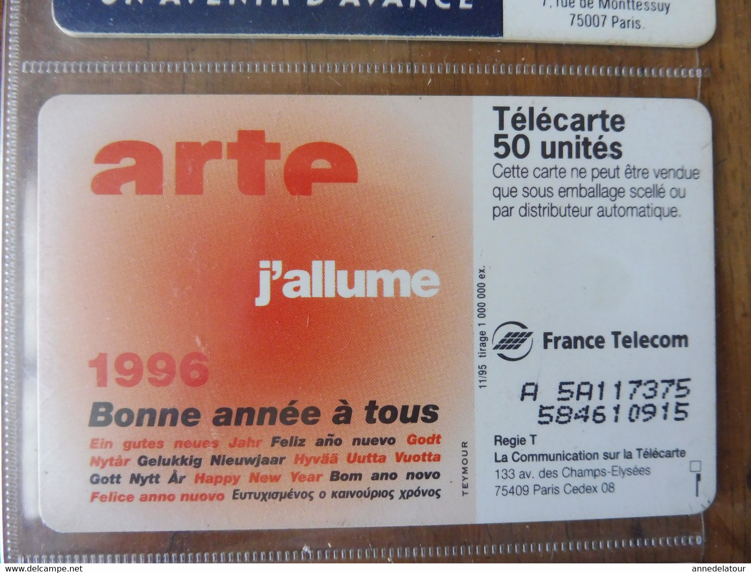 10  Télécartes  FRANCE TELECOM    publicités et divers