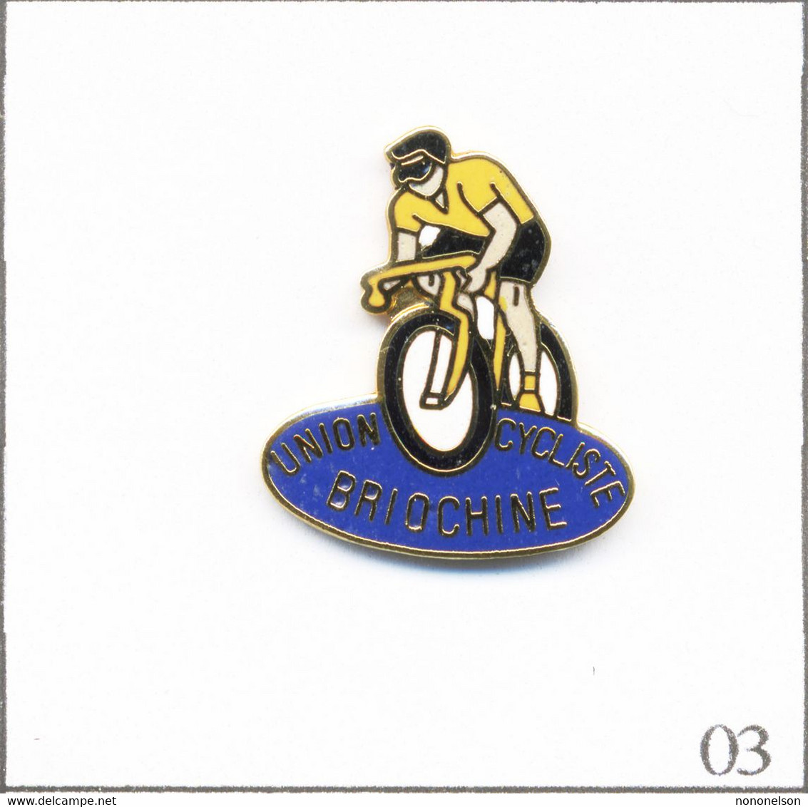 Pin's Sport - Cyclisme / Union Cycliste De St Brieuc Et Alentours (22). Estampillé J.P Jubault 1991. EGF. T818-03 - Cyclisme