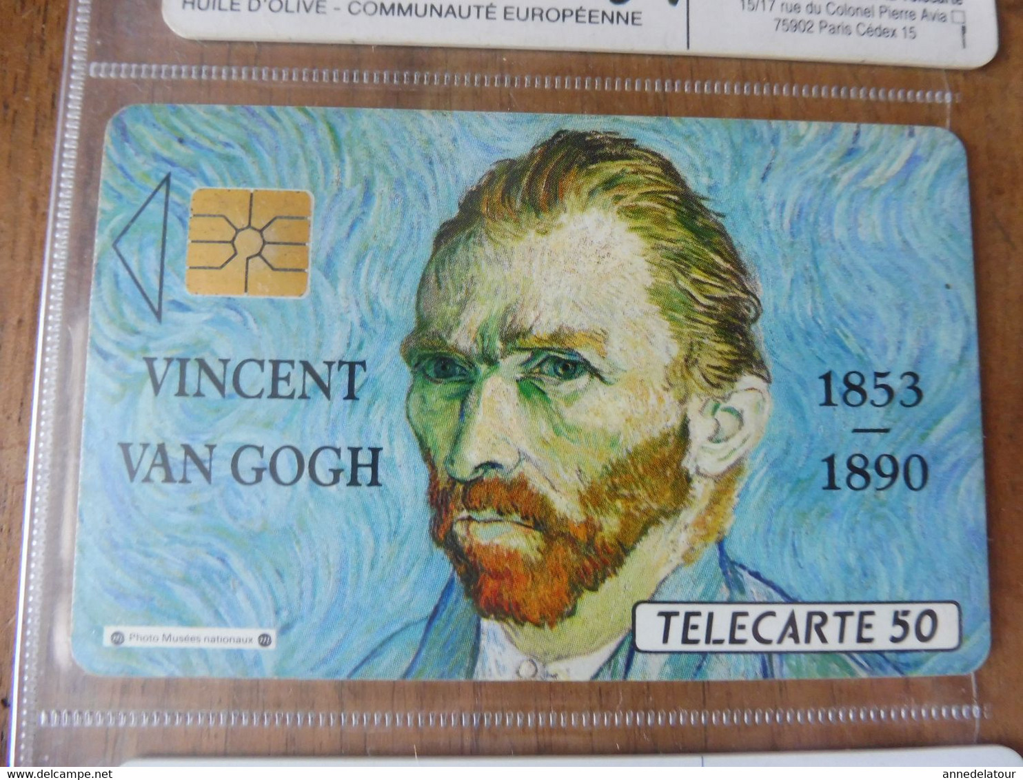 10  Télécartes  FRANCE TELECOM    publicités et divers, Huile d'olive ; Vincent Van Gogh ; Ski France ;  etc