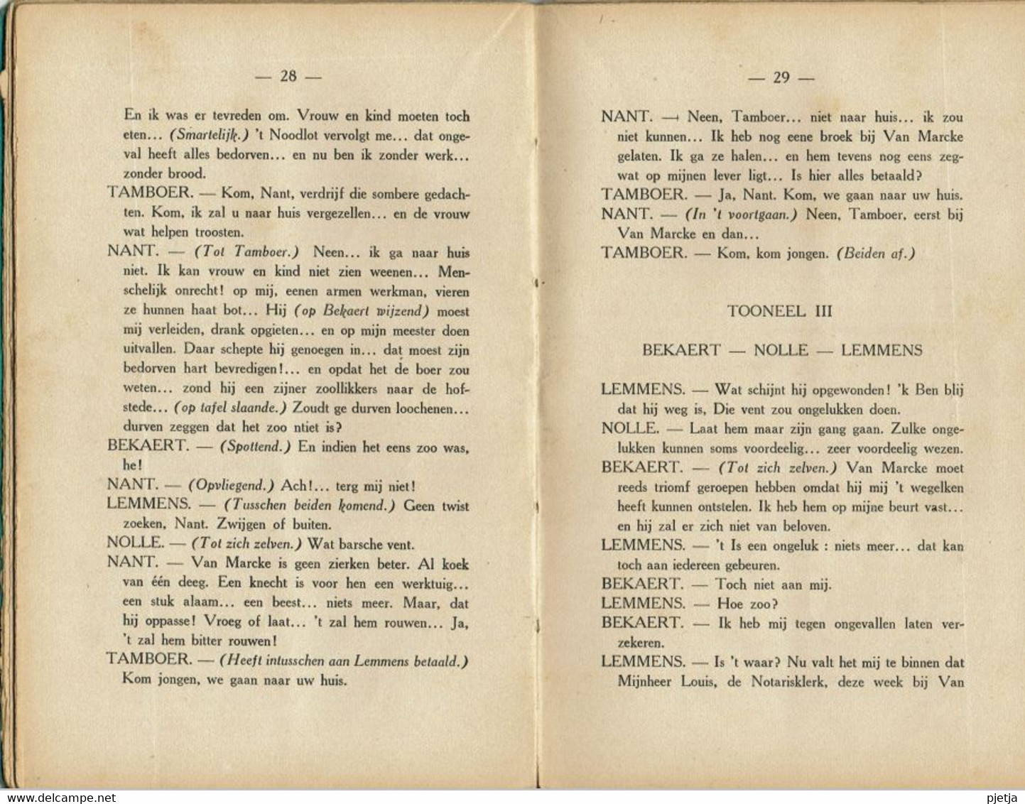 Vergeten En Vergeven (door Palmer Putman) (1935) - Théâtre