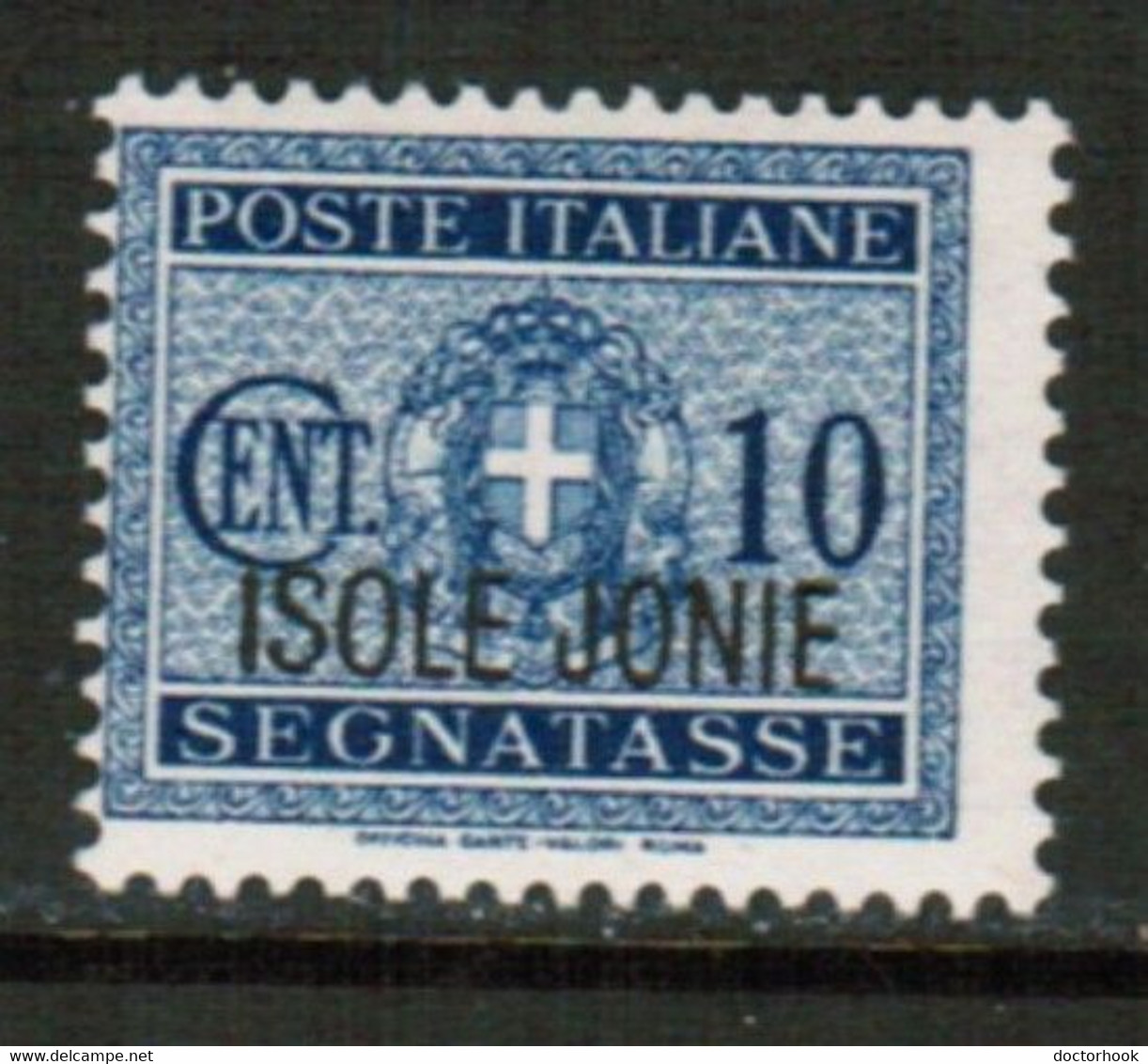 ITALY---Ionian Islands  Scott # NJ 1** F-VF MINT NH (Stamp Scan # 788) - Islas Jónicas