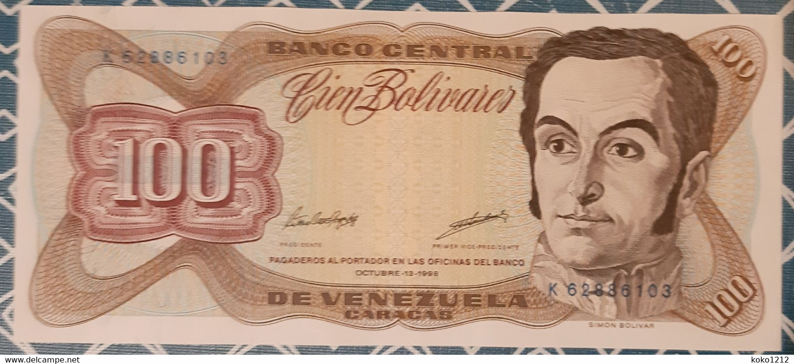 Venezuela 100 Bolivares 13/10/1998 UNC - Venezuela