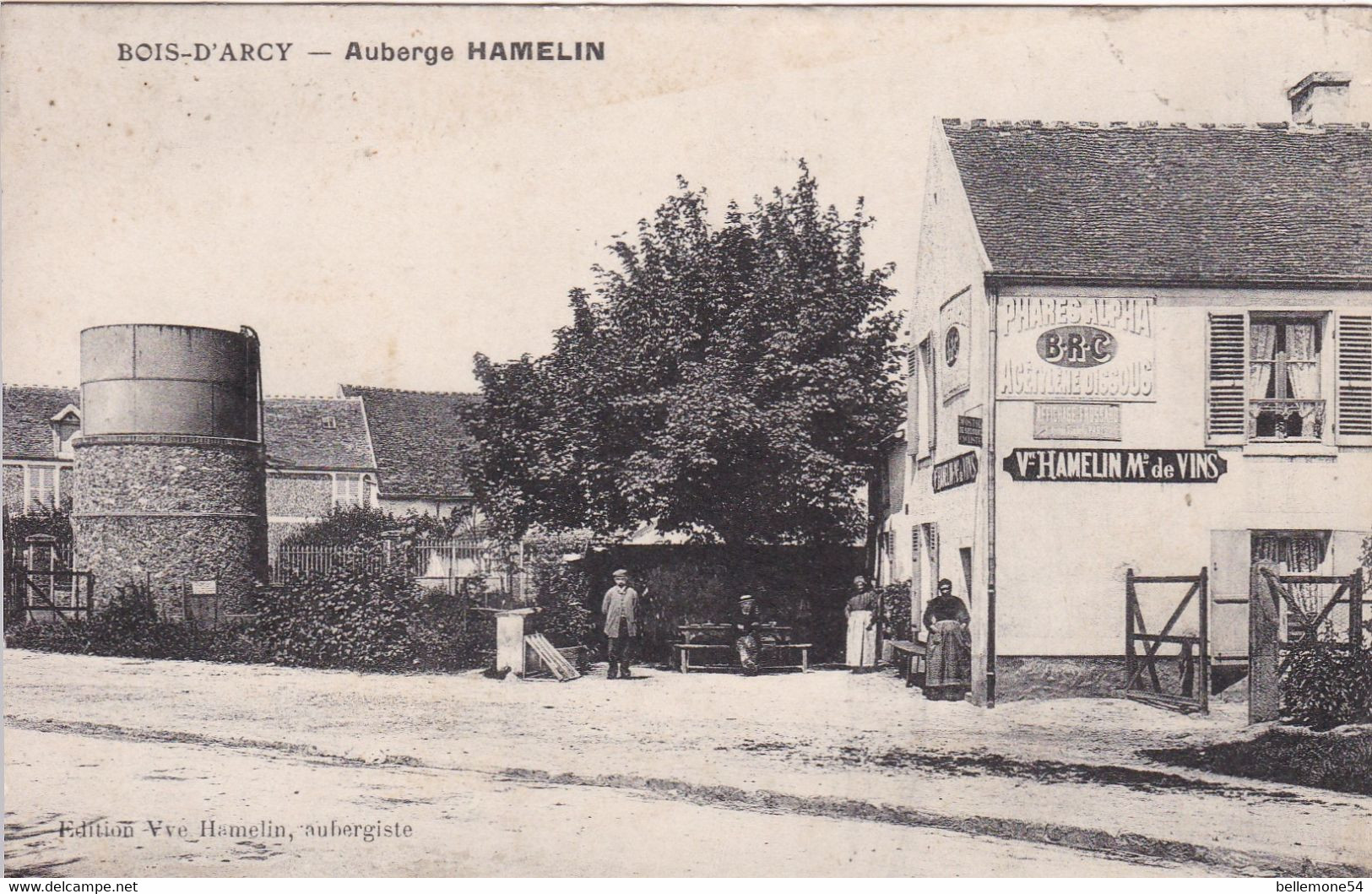 Cpa Dept 78 - Bois-d'arcy - Auberge Hamelin (voir Scan Recto-verso) - Bois D'Arcy