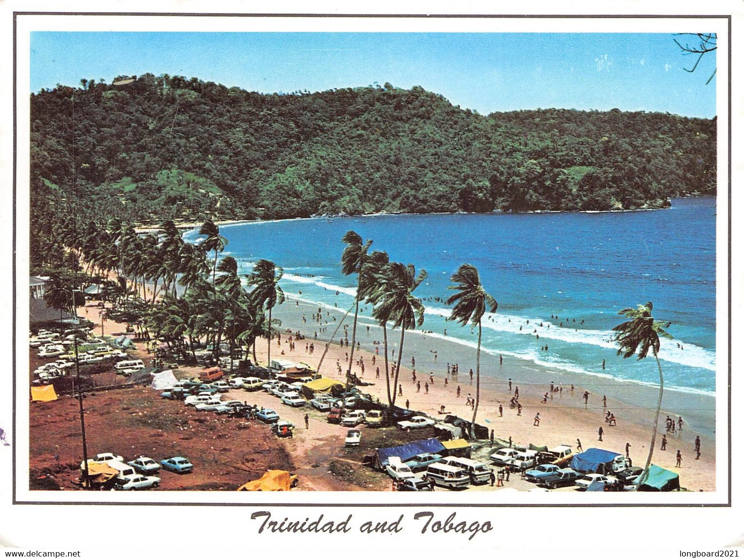 TRINIDAD - AERIAL VIEW OF MARACAS / P55 - Trinidad