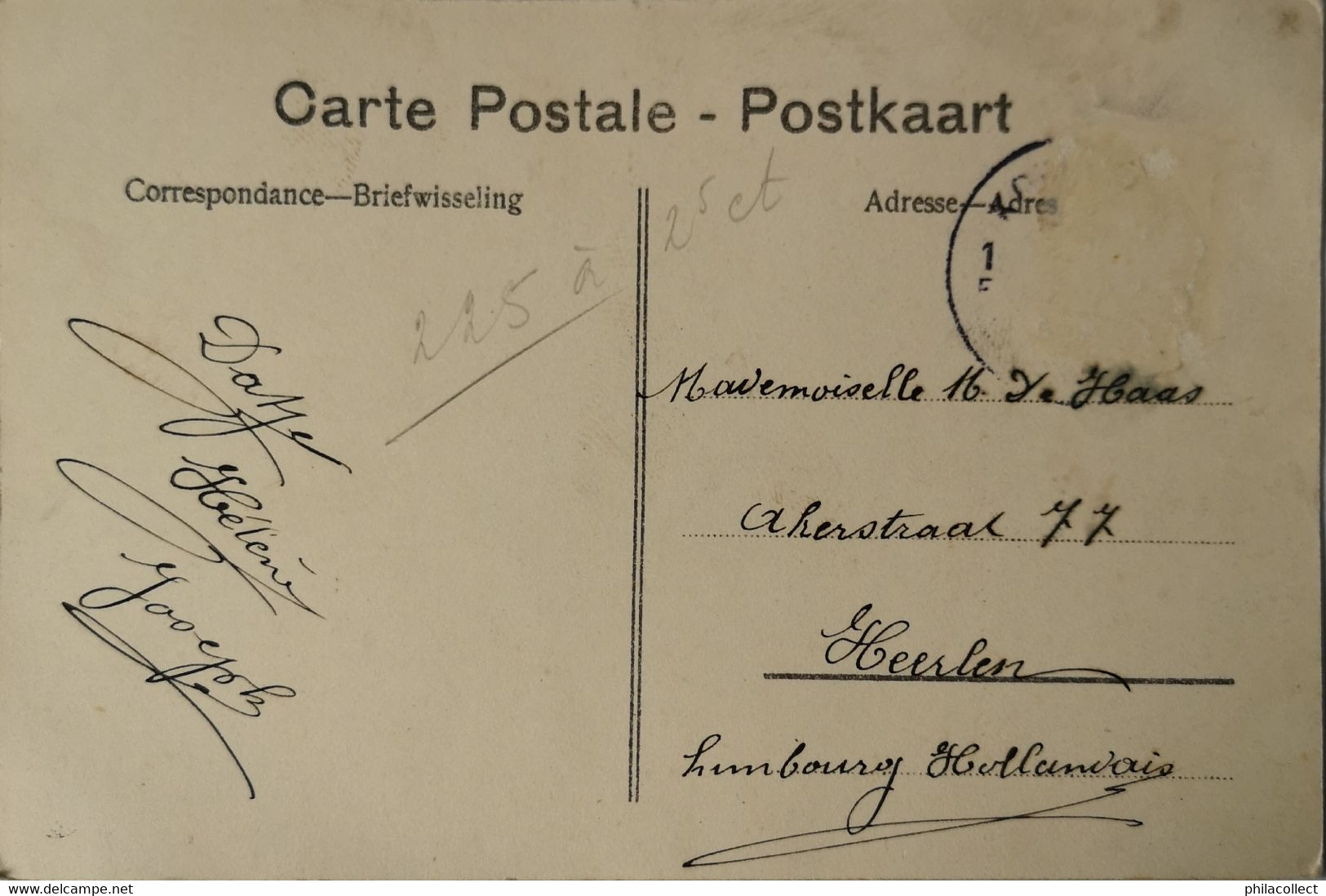 Kortrijk - Courtrai  // LA Poste (niet Standaard, Met Hek) 19?? - Kortrijk