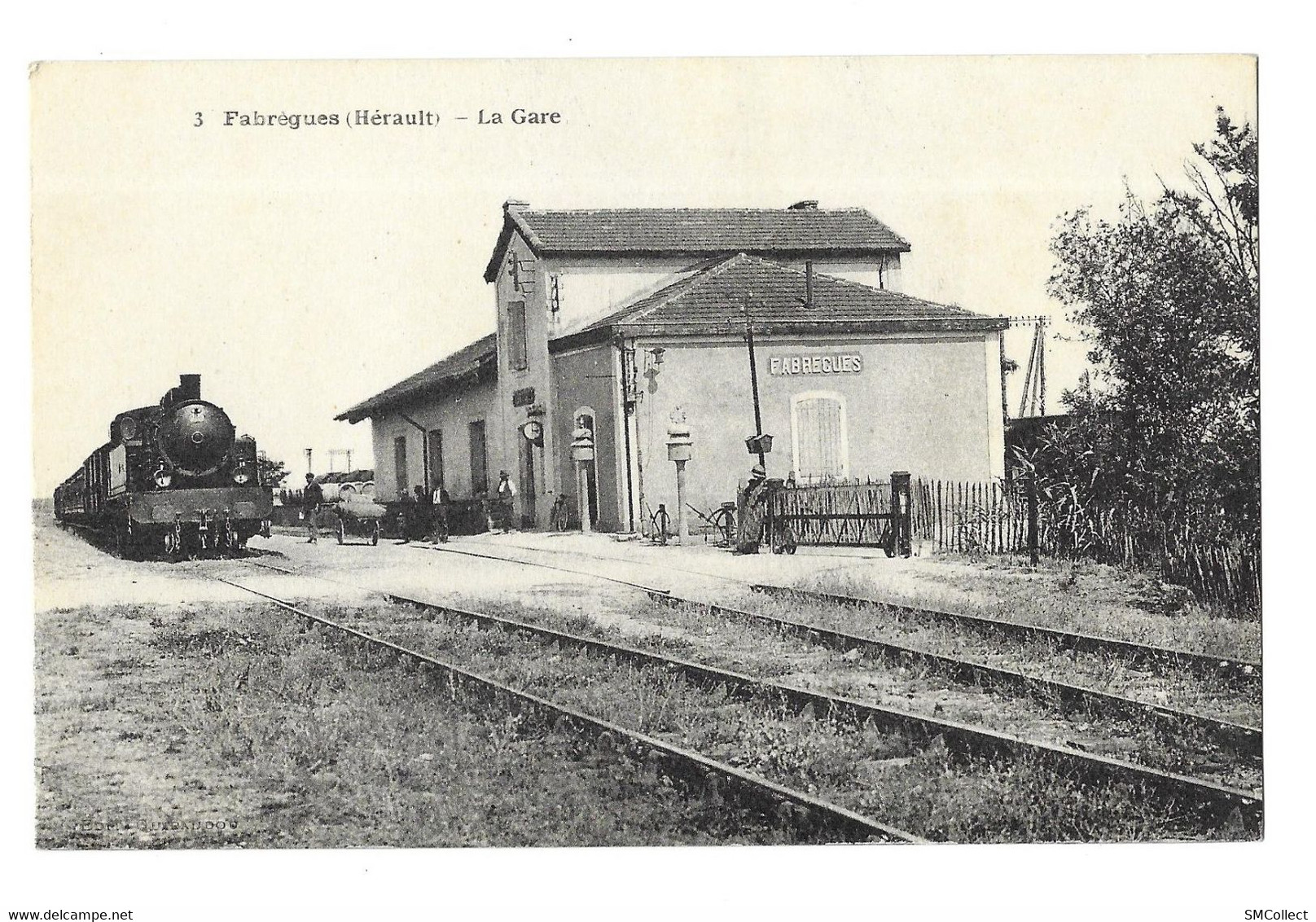 34 Fabrègues, La Gare (11127) - Other & Unclassified