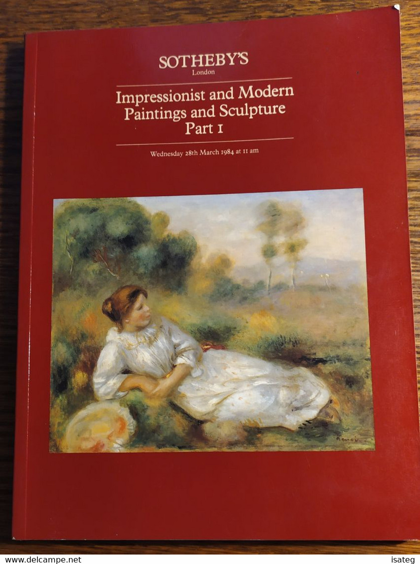 Sotheby's : Impressionist And Modern Paintings And Sculpture - Part 1 - Altri & Non Classificati