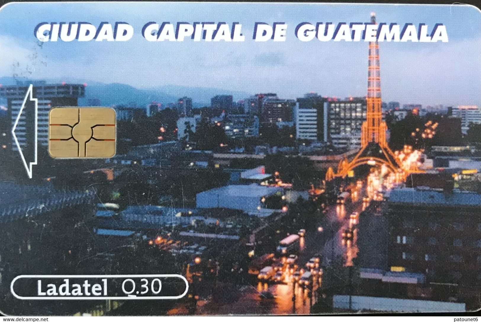 GUATEMALA - Phonecard   -  TELGUA -  Ciudad Capital De Guatemala - Ladatel Q 30 - Guatemala