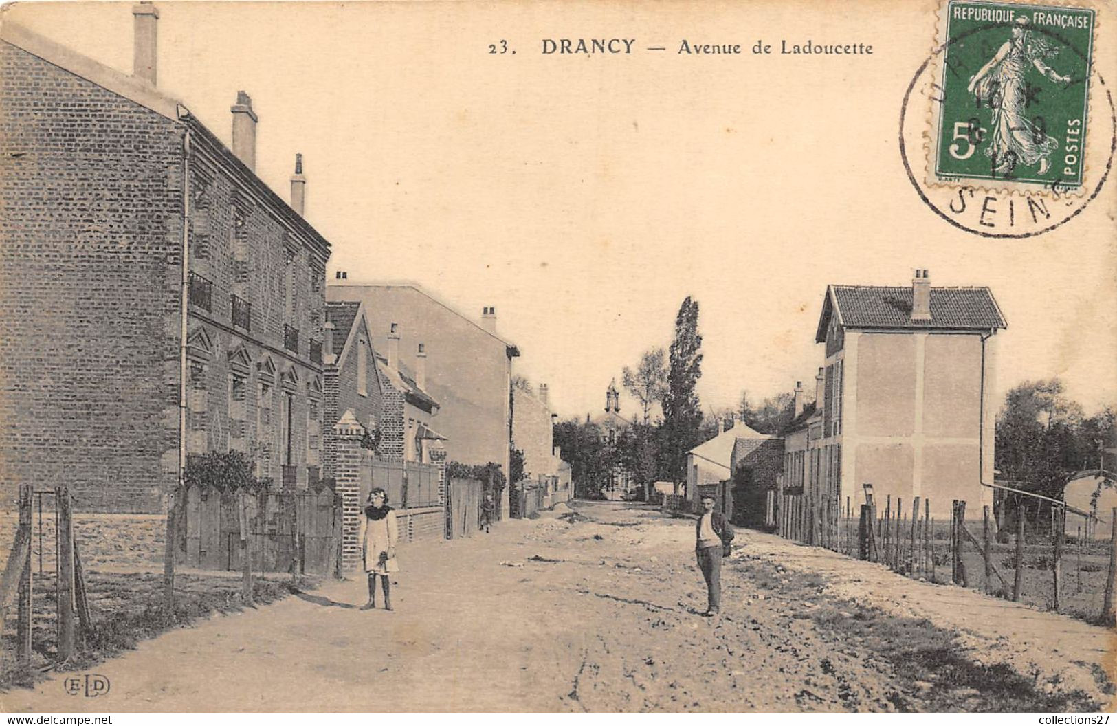 93-DRANCY- AVENUE DE LA LADOUCETTE - Drancy