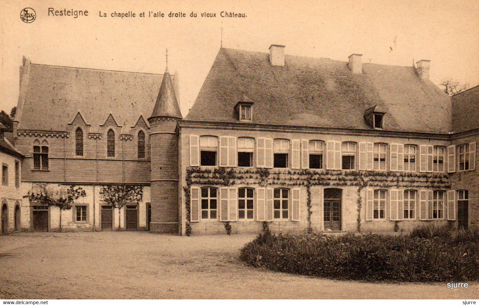 Resteigne / Tellin - Le Chapelle Et L'aile Droite Du Vieux Château - Kasteel * - Tellin