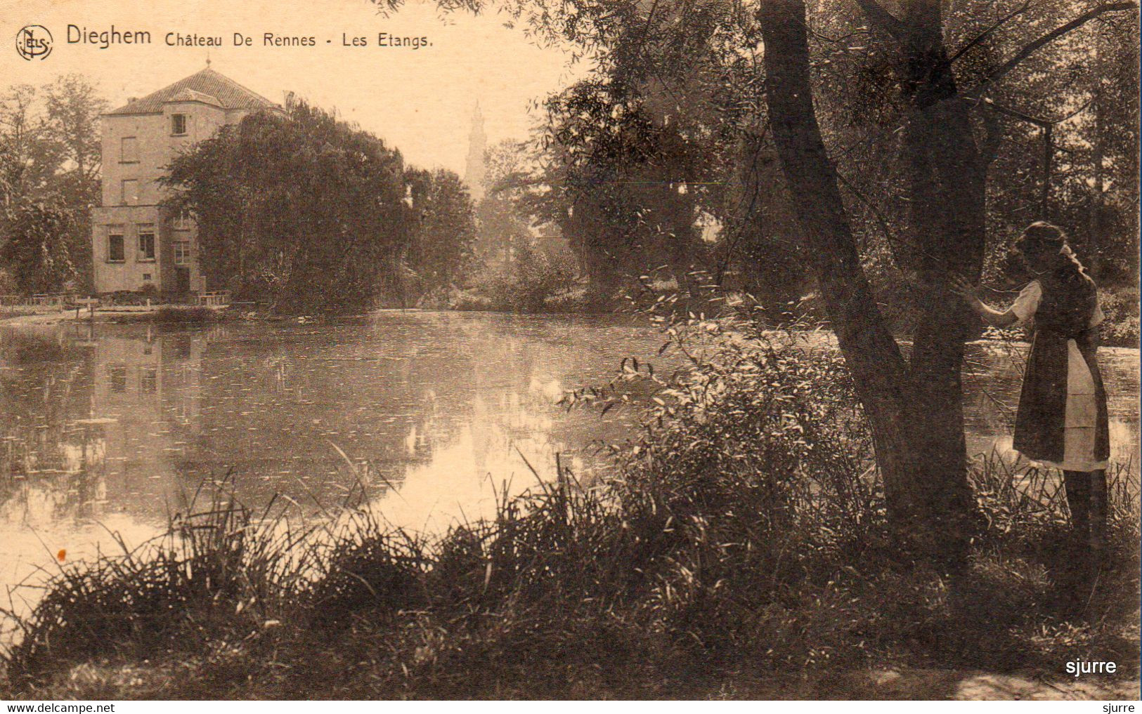 Diegem / Machelen - Kasteel - Dieghem - Château DE RENNES - Les Etangs - Machelen