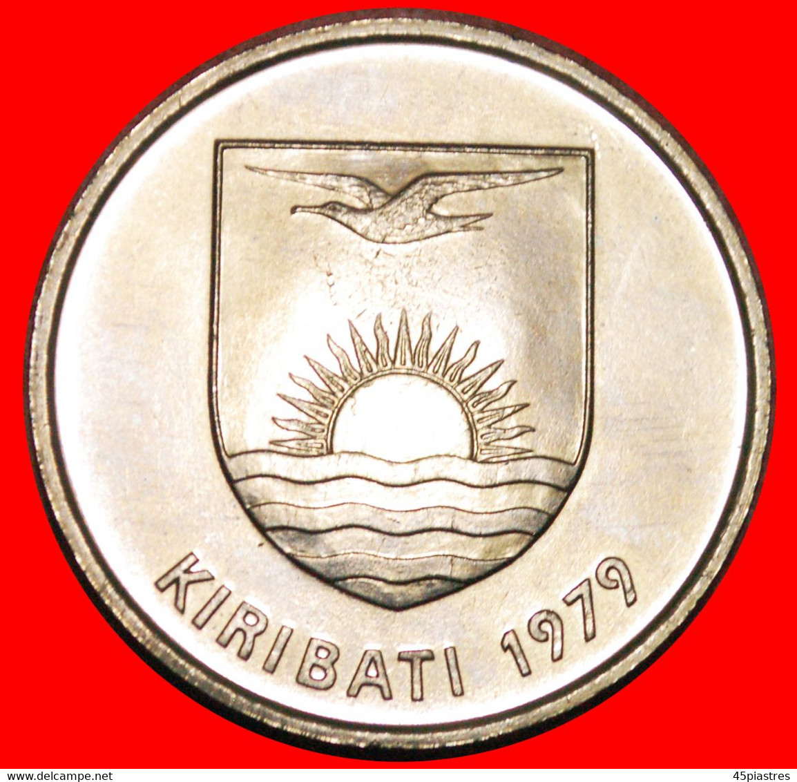 * PANDA NUT: KIRIBATI ★ 50 CENTS 1979 UNC MINT LUSTRE! UNCOMMON! LOW START ★ NO RESERVE! - Kiribati