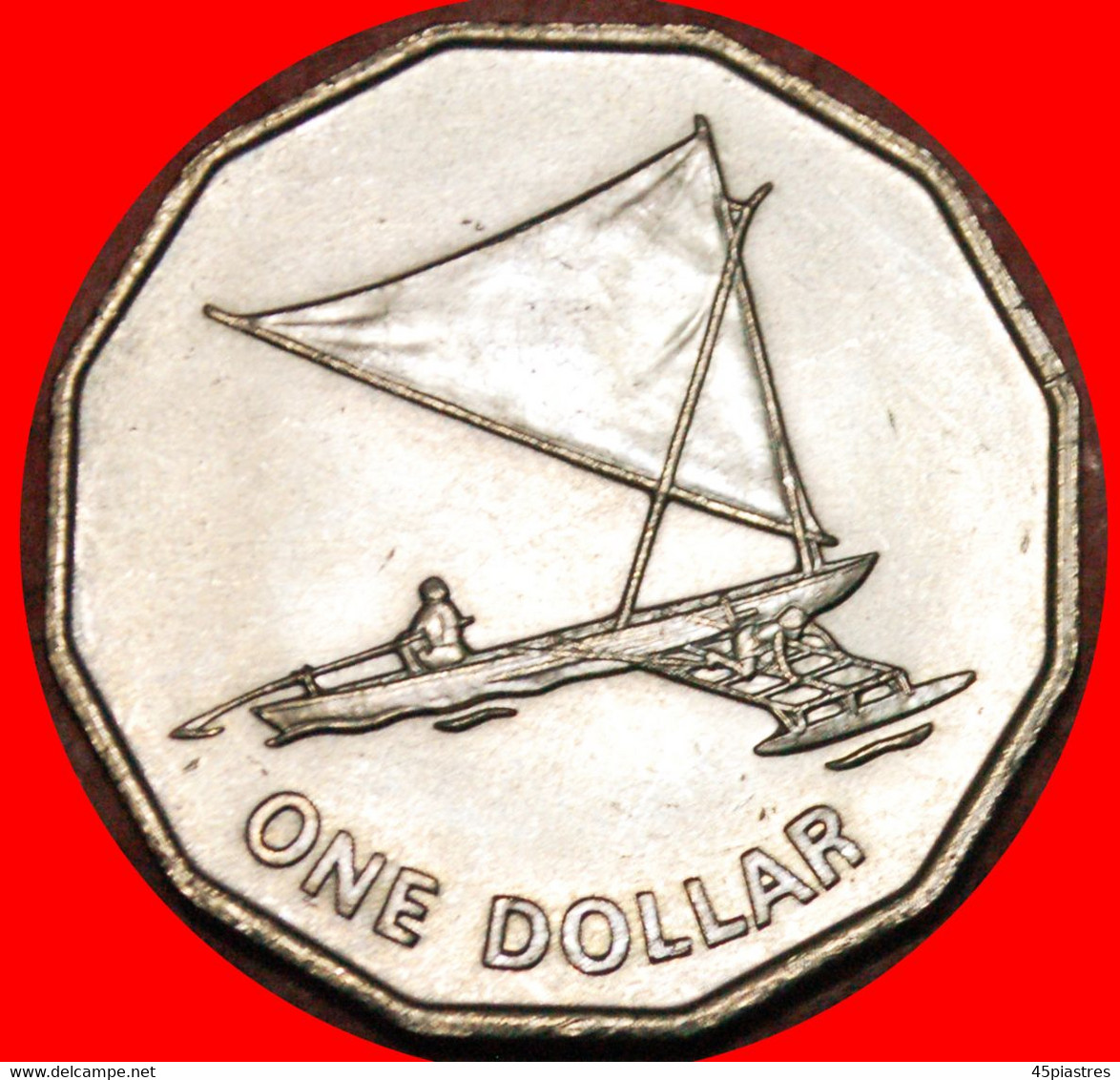 * SHIP: KIRIBATI ★ 1 DOLLAR 1979 UNC MINT LUSTRE! UNCOMMON! LOW START ★ NO RESERVE! - Kiribati