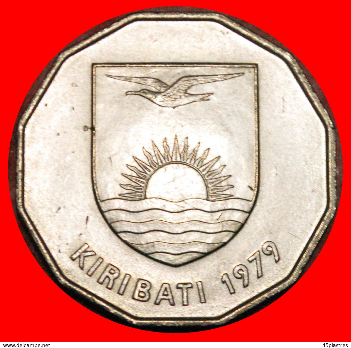 * SHIP: KIRIBATI ★ 1 DOLLAR 1979 UNC MINT LUSTRE! UNCOMMON! LOW START ★ NO RESERVE! - Kiribati