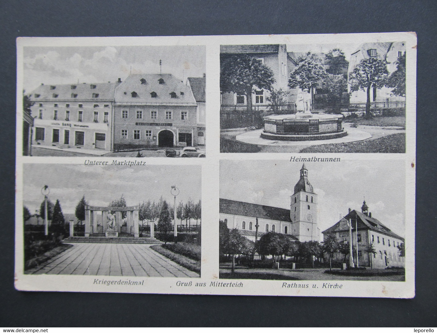 AK Mitterteich B. Tirschenreuth Ca.1940 /// D*50096 - Tirschenreuth