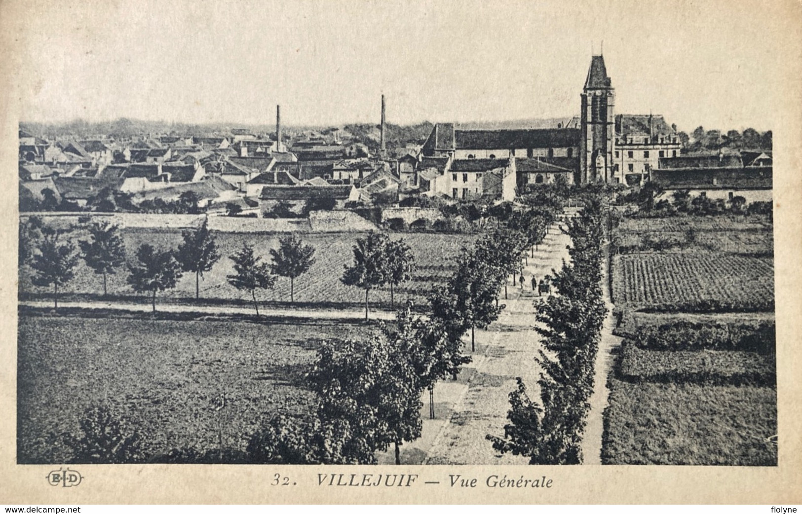 Villejuif - Vue Générale Et Route Du Village - Villejuif