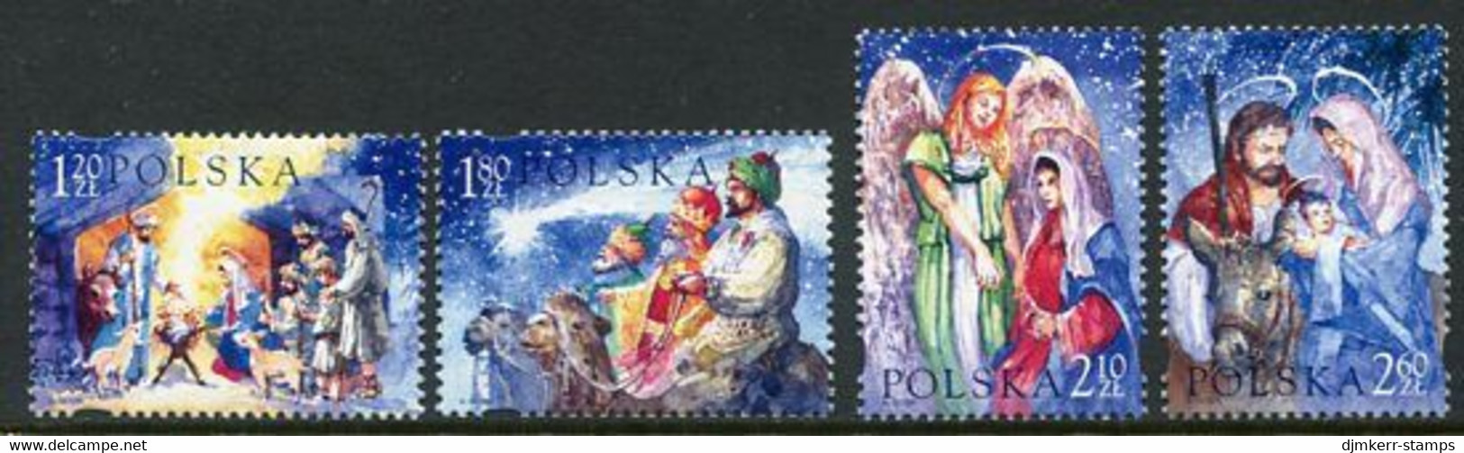 POLAND 2003 Christmas MNH / **.  Michel 4083-86 - Nuovi